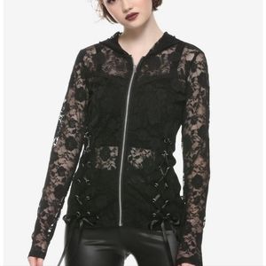 Lace Hoodie